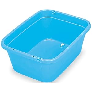 トンボ 角型タライ ジャンボ 水抜栓付 120型