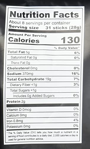 POP DADDY DILL PICKLE PRETZEL STICKS, 7.5 OZ