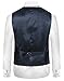 Hanayome Men's British Style Leisure Business Suit Dress Vest Waistcoat VS08£¨Black,XL£