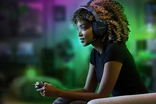 Turtle Beach Stealth 600 Auriculares inalámbricos multiplataforma amplificados para juegos para Xbox Series X|S, Xbox One, PC, PS5, PS4 y dispositivos móviles - Bluetooth, batería de 80 horas, micrófono con cancelación de ruido - Negro