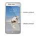 [3 Pack] Orzero For LG Aristo / M210 / MS210 / V3 / LV3 (5 Inch) Screen Protector, High Definition 0.2mm PET Screen Protector Anti-Bubble Anti-Scratch Lifetime Replacement Warranty
