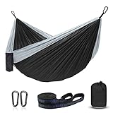 Camping Hammock, Single Portable Parachute Hammocks