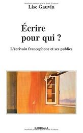 Écrire, pour qui ?
