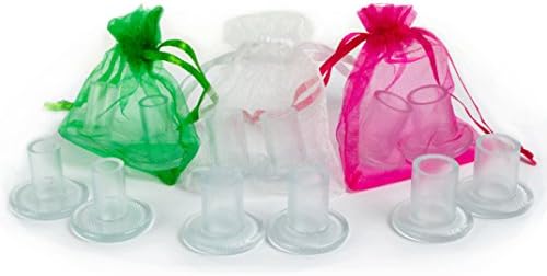 High Heel Covers - Round - Clear 3 Pack - 1 of each size