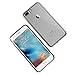 iPhone 7 Plus Case, ATGOIN Utmost Hybrid Crystal Flexible TPU Hybrid Protective Shock Absorbing Bumper Case with Clear Back Panel for iPhone 7 Plus 5.5 inch - 2016 (Grey)