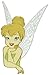 Wright Products Disney Tinker Bell Iron On Applique-Tinker Bell 2-1/2