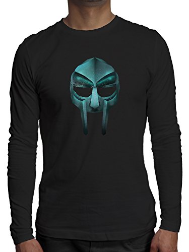Young Motto Men's MF Doom Mask Long Sleeve T-Shirt