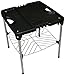 O-Grill O-Dock Lite Portable Compact Grilling Stand, Middle/Large, Black