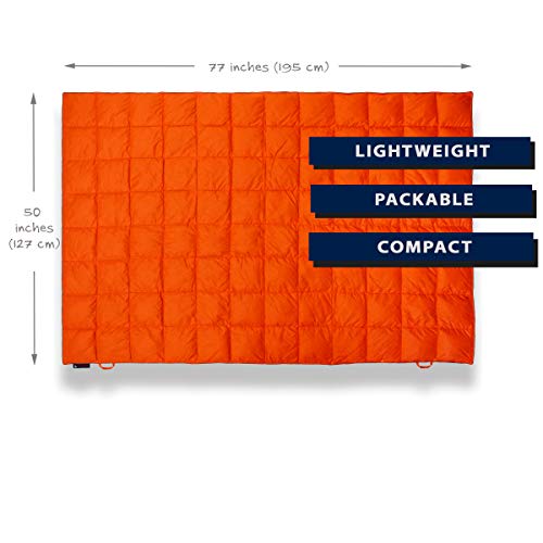 Get Out Gear Down Camping Blanket Outdoor Lightweight Packable 650