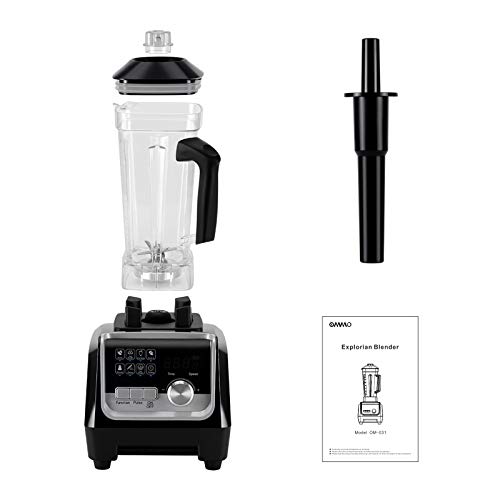 OMMO Blender, Professional Countertop Blender Smoothie Maker with Built