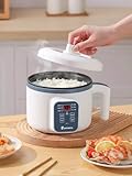 110V Non-Stick Mini Rice Cooker with Steamer and 10