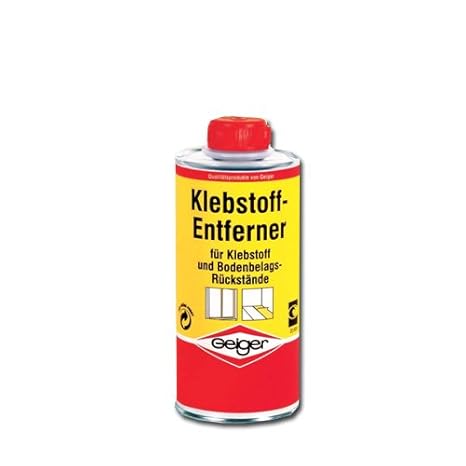 Geiger Klebstoffentferner 750ml - Etikettenentferner löst Klebeverbindungen Alleskleber, Schaumstoffkleber, Holzleim, Dispers