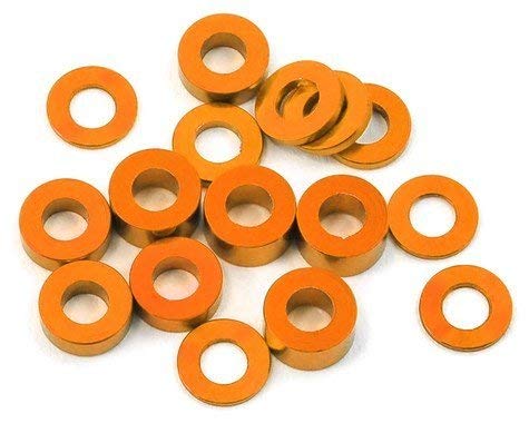 17.5 RC M3 Ball Stud Washers (16) (Orange)