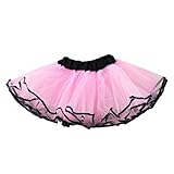 Tutu With Black Ribbon Edge (More Colors...) Select Color: pink