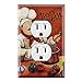 Graphics Wallplates - Bon Appetite Fat Chef Kitchen Guy- Duplex Outlet Wall Plate Cover