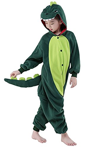 Unisex Adult Kids Dinosaur Onesie Animal One Piece Pajamas