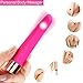 Rose Toy Vibrator for Women, 2 in 1 with 10 Vibration Modes, G Spot Rose and Clitoral Vibrator, High-Frequency Clitoral Tongue Licking Toy, Nipple Sucker Oral Sex Vibrating Masturbator,Adult Sex Toy