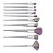 OVERMAL 10PCS Make Up Foundation Eyebrow Eyeliner Blush Cosmetic Concealer Brushes