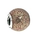 Pandora Jewelry Rose Glitter Ball Sterling Silver Charm