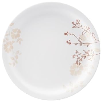 Servewell Petals Round Dinner Plate Set, 28cm, Set of 6
