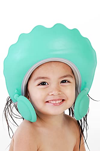 PITHECUS 【500人のママさんが選んだ！】シャンプーハット バスグッズ お風呂 赤ちゃん ベビー 子ども 子供 キッズ （グリーン）商品画像