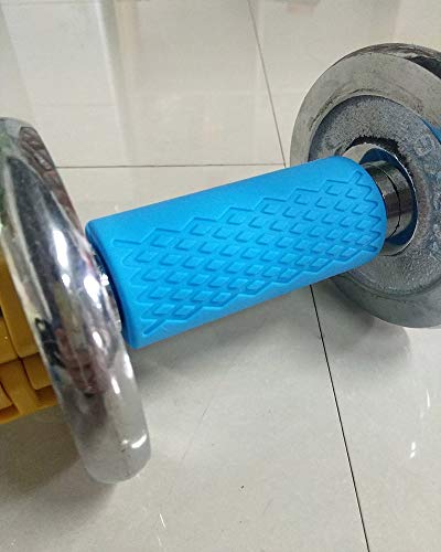 image for IADU Barbell Grips Fat-Thick Bar Grips for Weightlifting 1 inch-Dumbbe