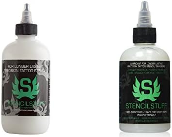 Numbskull - Bundled Stencil Stuff Tattoo Stencil Transfer Formula, 4oz, & Stencil Stuff Tattoo Stencil Application Solution, 8oz