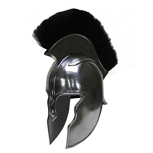 Armor Achilles Troy Helmet - Silver - One Size By NauticalMart