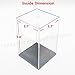 Odoria Clear Acrylic Display Box Case 5.8