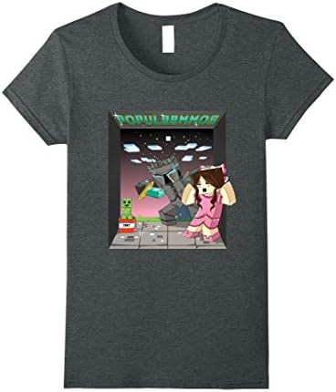 Womens Popularmmos. Gaming With Jen Shirt Small Dark Heather