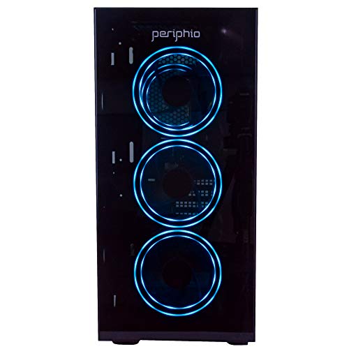 (Renewed) Periphio Gaming Desktop Computer Tower PC, Intel Quad Core i5 3.1GHz, 8GB RAM, 128GB SSD + 1TB 7200 RPM HDD… - Image 3