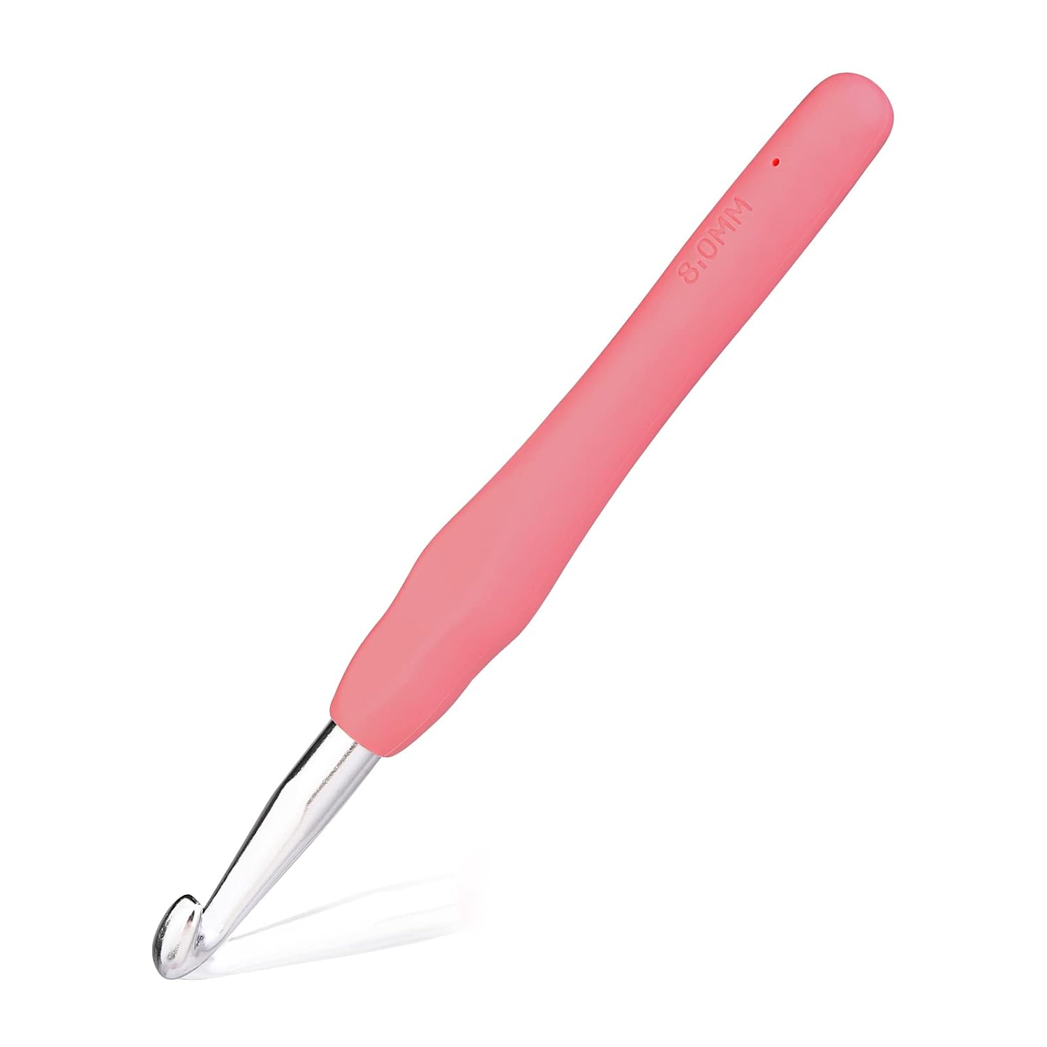 QMNNMA 8 mm Crochet Hook, Ergonomic Crochet Hooks for Arthritic Hands | Crochet Needles for Yarn, Knitting Needles for Beginn