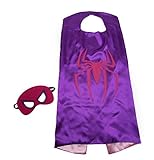 Spiderwoman Kids Cape and Mask Set Spider Girl