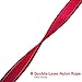 Dog Leash 6ft Long Traffic Padded Two Handle Heavy Duty Double Handles Lead for Training Control 2 Handle Leashes for Large Dogs or Medium Dogs Reflective Pet Leash Dual Handle Red