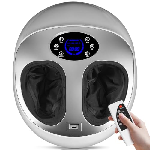 110-240V, Massageador de Pé, Máquina de Massagem de Pés Shiatsu Aquecimento Profundo, Adequado para Tamanhos de Calçado 34-47