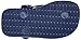 Havaianas Baby Brazil Logo Flip Flop Sandal, Navy Blue/Yellow, 6 M US Toddler