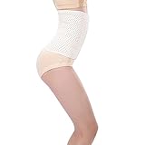 Women's Waist Trainer Belt Tension Ventilation Tight waist Support Post-Operative Post Pregnancy and Abdominal Injuries (M, apricot)