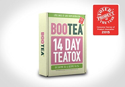 bootea 14 day Teatox 21 bags weight loss/Cleanse/slimming tea/-Daytime&Bedtime