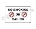 StickerPirate No Smoking Or Vaping 8
