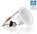 Hyperikon 4 Inch Dimmable Recessed LED Downlight, 9W (65W Equivalent), 3000K (Soft White Glow), Retrofit Lighting Fixture, Energy Star, 670 Lumens - Great for Cans Bathroom, Kitchen, Office (12 Pack)