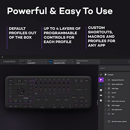 Loupedeck+ The Photo and Video Editing Console for Lightroom Classic