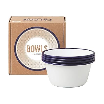 Amazoncom Falcon Enamelware Enamel Bowls Set Of 4 By