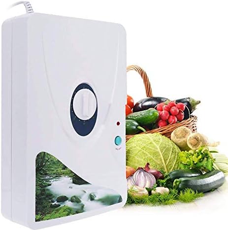 PILIBEIBEI Multi-Purpose Ozone Generator, LED Display Air Purifier Portable, Air Water Purifier Deodorizer Fruits Vegetables 110V/220V