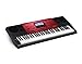Casio CTK-6250 61-Key Portable Piano Keyboard, Red