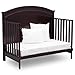 Simmons Kids SlumberTime Emma Convertible Baby Crib N More, Black Espresso