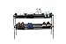 Umbra Shoe Sling, Stacking Shoe Rack Organizer - Two-Tiered Shoe Rack with Textile Slings, Holds up to 18 Pairs of Shoes, Black,4.565