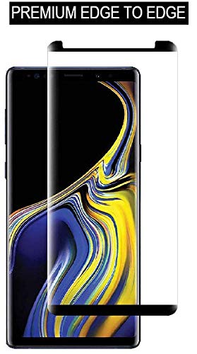 CELLBUZZ® Full Edge To Edge For Tempered Glass Full Glue Screen Protector With Full Installation Kit (PACK OF 1, Samsung
