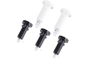 beler 5Pcs Interior Inner HVAC Heater Climate/Air Conditioner AC Control Panel Light Lamp Bulbs Kit 79670-SL0-A01 compatible 