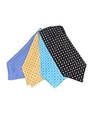 Geometric Infinity Silk Printed Ascot