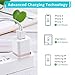 STELECH USB Wall Charger, 2-Pack 2.1A/5V Dual Port USB Plug Power Adapter Charger Block Cube Compatible with Phone Xs Max/Xs/XR/X/8/7/6 Plus/SE/5S/4S, Samsung, LG, Moto, Kindle, Android Phone -White